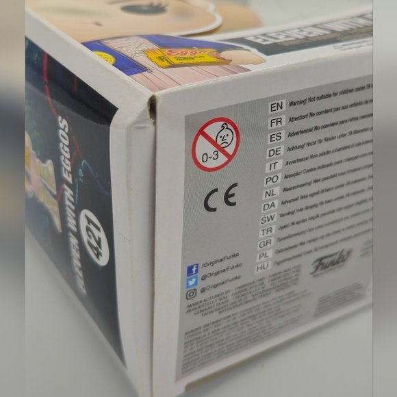 Funko POP! Stranger Things Eleven with Eggos #421 Vinyl Figure - Picture 9 of 9